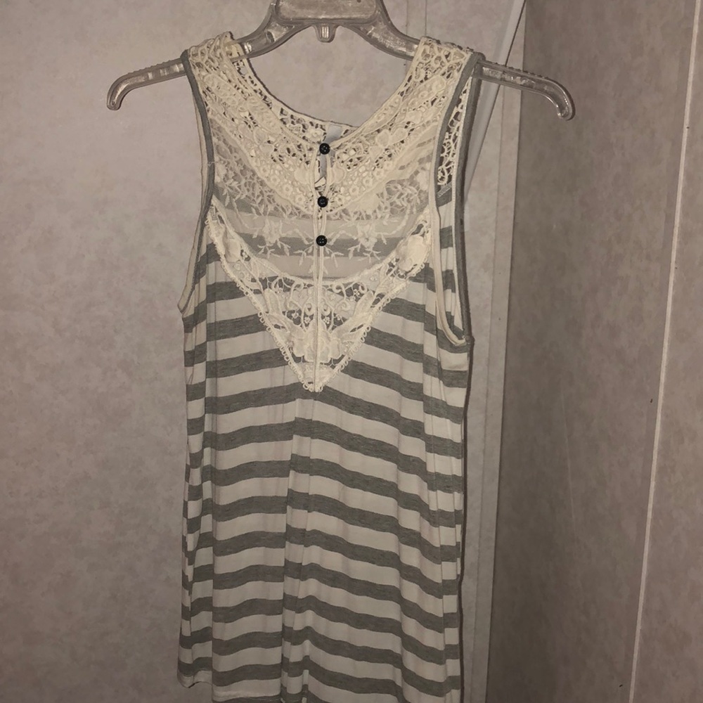 Stripped tank top